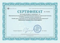 Сертификат онлайн-урок 07.04.22 г.